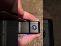 How to change vivitar 922 4K camera from rear to front facing screen