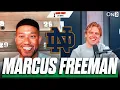 Notre Dame Fighting Irish Head Coach Marcus Freeman On Playoff Snub Bounce Back CJ Carr Next Step