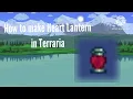 How to craft Heart Lantern in Terraria