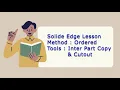 Solid Edge for Beginner Inter Part Copy