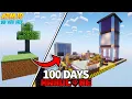 Download Lagu I Survived 100 Days IN ALL THE MODS 10 TO THE SKY in HARDCORE MINECRAFT