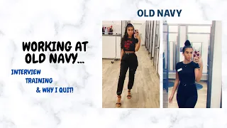 WORKING AT OLD NAVY WHY I QUIT and doing my makeup
