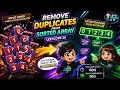 Remove Duplicates from Sorted Array FULLY Explained Two Pointers LeetCode 26