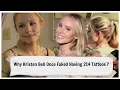 Why Kristen Bell Once Faked Having 214 Tattoos