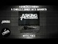 Lagu Asking Alexandria - A Candlelit Dinner With Inamorta | Lyrics | Lyricful
