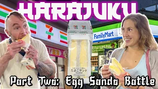 EPIC EGG SANDO BATTLE WHO IS THE WINNER TOKYO JAPAN
