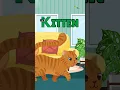 K is for kitten Letter K song ABC song for kids Learn Words That Start With K Fun ABC