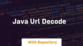 java url decode
