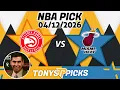 Atlanta Hawks vs Miami Heat Pick 26 NBA Pick Prediction