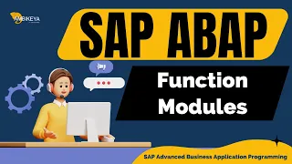 Function Modules in SAP ABAP Best SAP ABAP Training Ambikeya