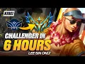 UNRANKED to CHALLENGER in 6 Hours - Lee Sin Guide