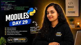Still Confused About Python Modules Day 29 100 Days of Python Interview Question