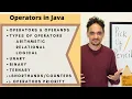 Operators in Java Basic Arithmetic Relational Logical ICSE 10 9 Class Computer Subject