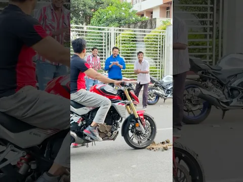BIKER play it very well😂✅ #farazstuntrider #bikes #superbikes #hayabusa #bike