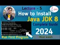How to install Java EE Eclipse IDE on Windows with JDK 8 step by step