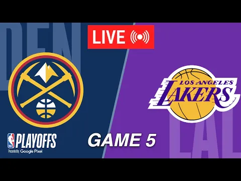 Download MP3 NBA LIVE! Los Angeles Lakers vs Denver Nuggets Game 5 | April 29, 2024 | 2024 NBA Playoffs Live 2K