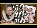 Top 5 PLAYER MISTAKES in Pathfinder 2e