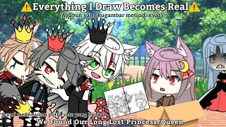 Everything I Draw Becomes Real | Gacha Life | Gacha