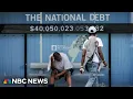 Nothing has gotten better Focus group shares affordability concerns as US debt tops 40 trillion