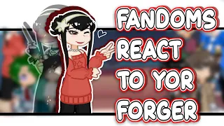 Fandoms React To Yor 2 9 DISCONTINUED 