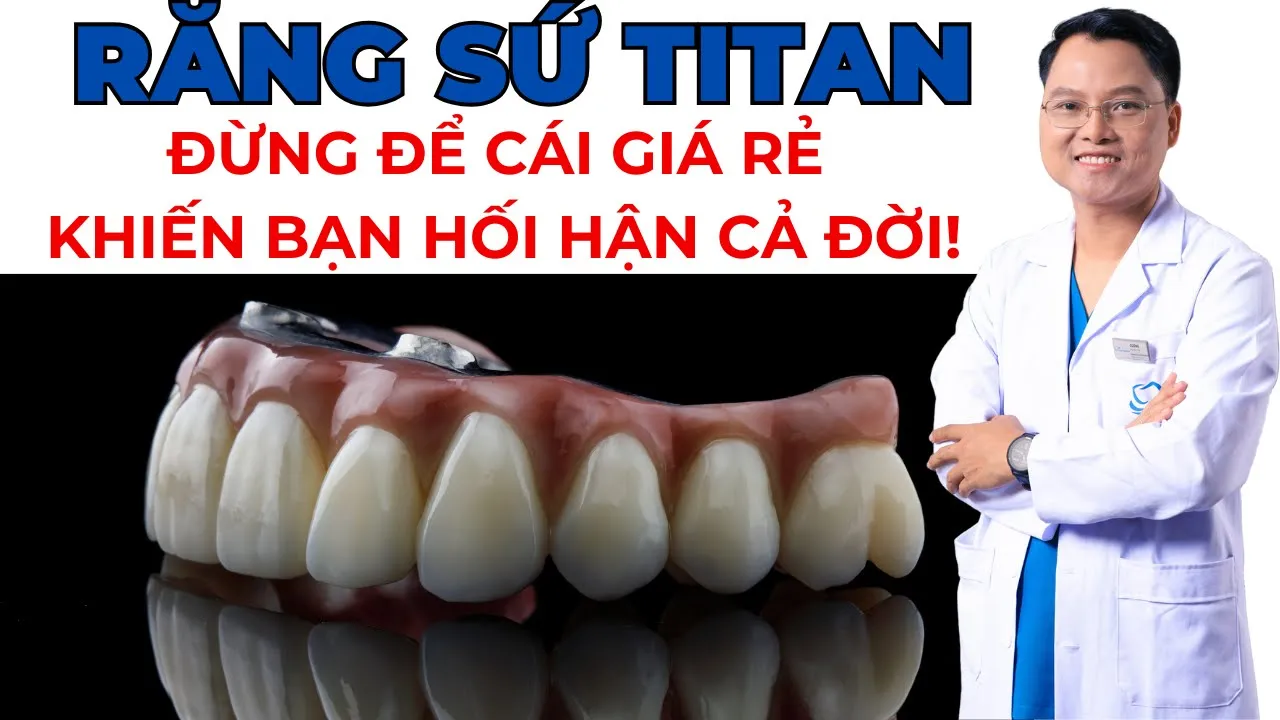 Outline Video Răng Sứ Titan Giá Rẻ - Coi Chừng Cái Bẫy Nguy Hiểm Đang Chờ Bạn! | Bác sĩ Cường
