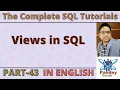 43 Views in SQL View in Database Advanced SQL Training by Pandey Guruji in English