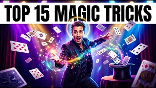 Top 15 Mind-Blowing Magic Tricks 😱 | Part 2 | World's Best Magic Performance