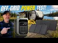 Can This Solar Generator Power a Camper EcoFlow DELTA 3 Max Plus Test