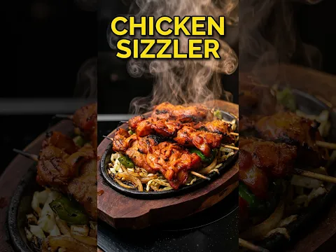 How to Make Restaurant-Style Chicken Sizzler at Home 🔥 #Shorts