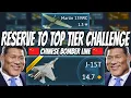 Playing the ENTIRE China Bomber Line - Reserve to Top Tier Challenge