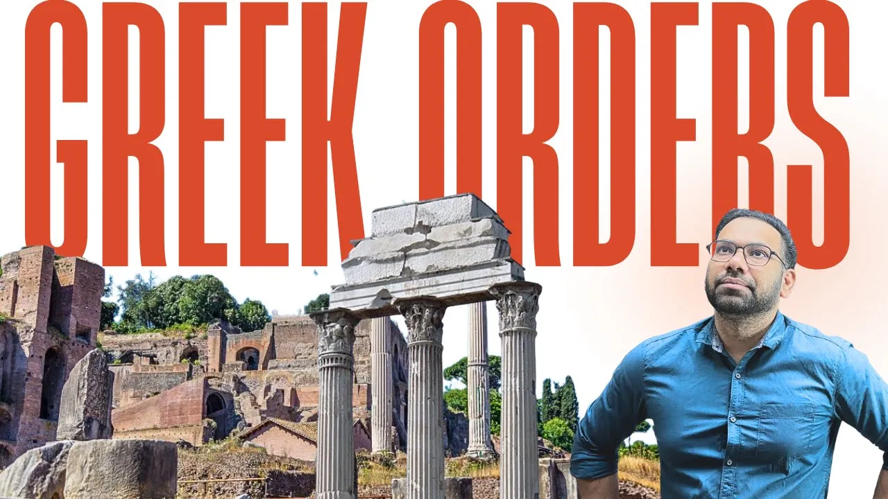 Mastering Greek Columns: Understanding Doric, Ionic & Corinthian for NATA/ JEE Paper 2 B.Arch