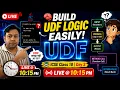 ICSE Class 10 Day 2 How to Build Logic of UDF Programs By YP Computer Classes