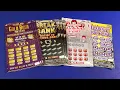 Lagu SAT. BIG GAME 237: GOLD RUSH BREAK THE BANK HOLIDAY CASH FL Lottery Scratch Tickets