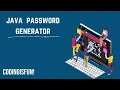 Java Password Generator