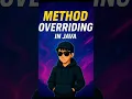 Method Overriding in Java Simple Tutorial