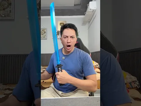 Mainan Pedang Samurai Level 10 😱
