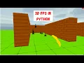 A 3D FPS First-Person Shooter Game in Python with Ursina Engine