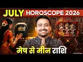July Horoscope 2026 Monthly Horoscope for All 12 Zodiac Signs Career Love Money Health