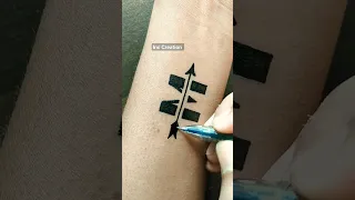 DIY Letter M Tattoo Ideas Art Easytattoo Diytattoo Drawing Bodyart Temporarytattoo 
