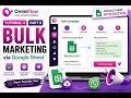 How to send Whatsapp Bulk Messages with Google Sheets complete guide Ominiflow Tutorial 4