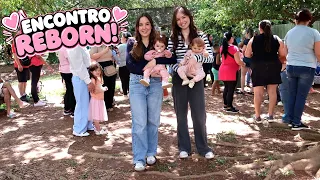 NOSSO DIA NO ENCONTRO DE BEBĂS REBORN! đ