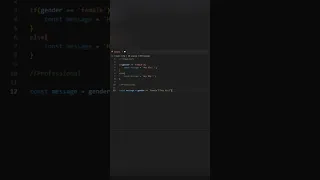 If else condition in professional way Javascript