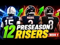 12 Biggest Dynasty RISERS From Preseason Week 1