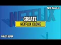 Creating Netflix Clone Using React