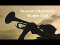 Download Lagu SUNSET (Retreat) - [Bugle Calls] on Trumpet - Military Cadence