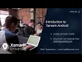 AND101 - Introduction to Xamarin Android