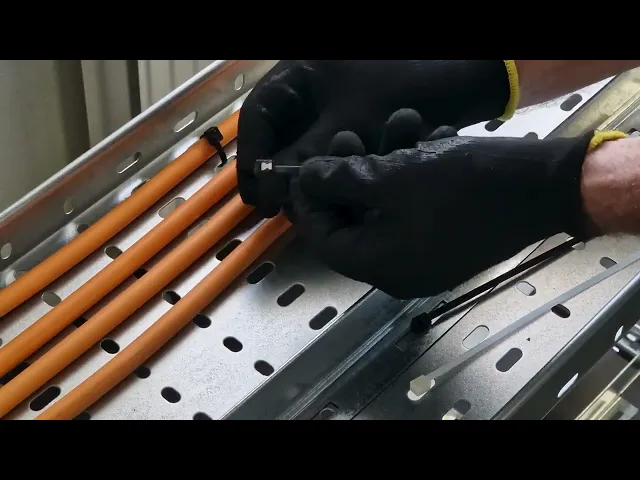 nVent CADDY Self Cutting Cable Tie - Installation Video
