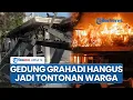 Download Lagu Kondisi Terkini Gedung Negara Grahadi Surabaya Hangus Dibakar Massa, Ramai Jadi Tontonan Warga
