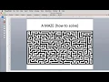 Recursion 8 Maze