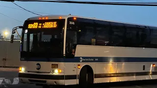 MTA Bus Onboard 2016 Prevost X3-45 On The SIM33c Mariners Harbor - Midtown